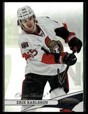 2012-13 Panini Certified Mirror #65 Erik Karlsson Ottawa Senators