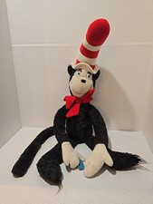 Vintage 1983 Dr. Seuss Cat in the Hat Stuffed Animal Plush Toy Coleco