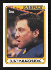 1990-91 Topps #371 Clint Malarchuk C03