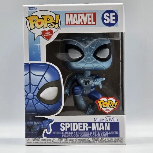 Funko Pops! With Purpose Marvel Spider-Man #SE Make A Wish