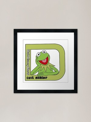 Froschguss gerahmter Kunstdruck gerahmt Wandbild Poster Leinwanddruck Bild