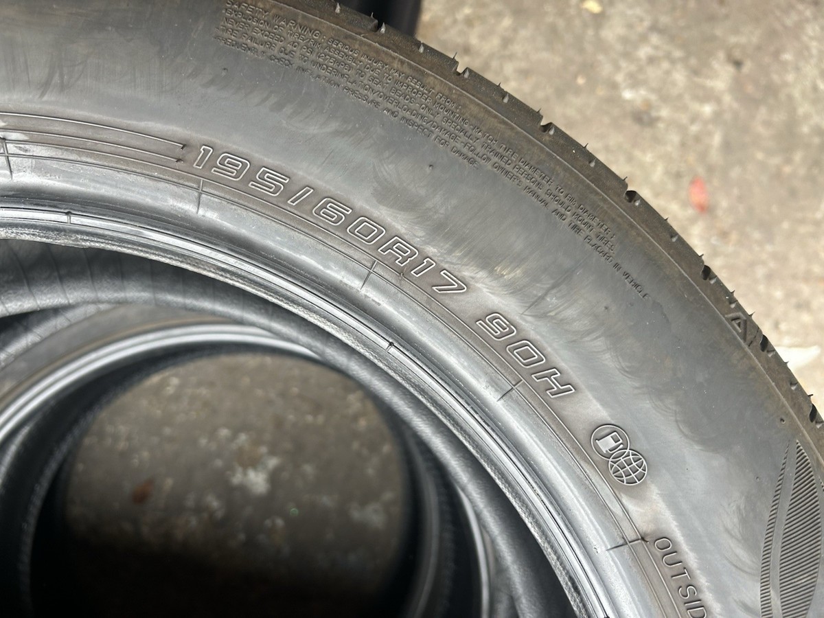 1 x Dunlop Enasave EC350+ 195 60 17 90H Tyre 195/60R17 6.4mm | eBay UK