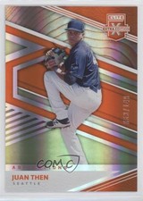 2020 Panini Elite Extra Edition Aspirations Orange 63/149 Juan Then #113 00gy