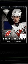 2013-14 Panini Titanium Game Worn Gear Steve Bernier New Jersey Devils #GG-SBE