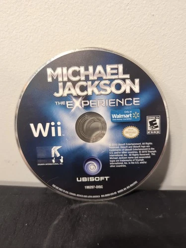 Michael Jackson The Experience (Nintendo Wii, 2010) Disc Only