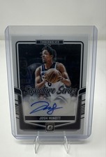 2024-25 Panini Donruss Optic - Signature Series Josh Minott, Josh Minott #SS-MIN