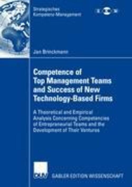 Thumbnail - Jan Brinckmann | Competence Of Top Management Teams And Success Of