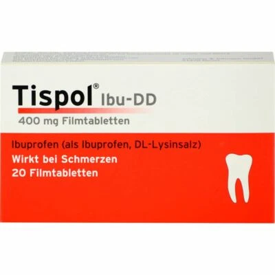 JOHNSON&JOHNSON GMBH-CHC TISPOL Ibu DD Filmtabletten 20 St PZN00579796