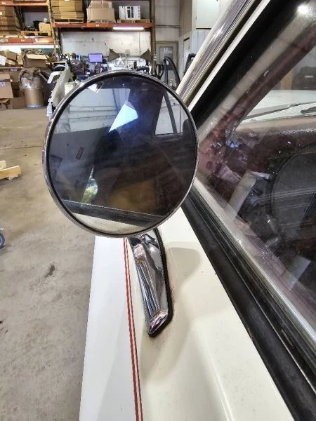 Driver Left Side View Mirror Manual Fits 78-88 HORIZON 598916 - Image 2 of 4