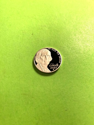2022 S Jefferson Nickel Gem Deep Cameo Proof Coin - 第 1/2 張圖片