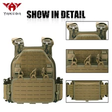 YAKEDA Outdoor Vest 1000D Nylon Quick Release Lightweight Vest