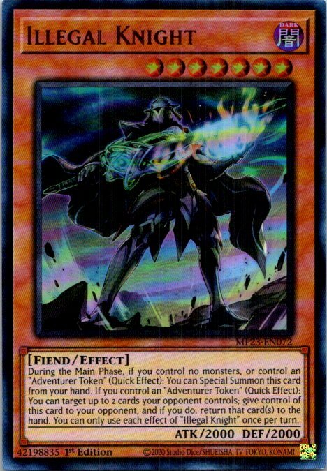 Illegal Knight #MP23-EN072 1st Edition Near Mint or Better