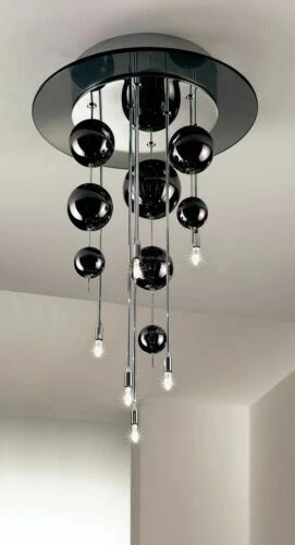 Lampadari da soffitto in acciaio bagno da 4-6 luci