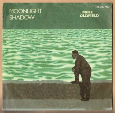 Mike Oldfield - 7'' Single - Moonlight Shadow - Rite Of Man - 1983 - Virgin