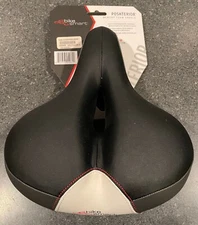 Bike Smart Poshterior Cruiser Seat-Dual Coil Spring Comfort Saddle New on Card