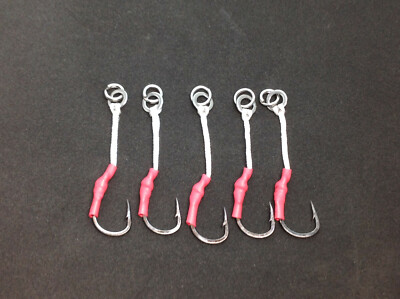 50pcs Assist Jig Fishing Hooks Kit Saltwater Jig Hooks Strong Line Assist Hook e 50pcs Assist Jig Fishing Hooks Kit Saltwater Jig Hooks Strong Line Assist Hook e