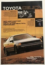 1986 Original Print Advertisement Full Page -...