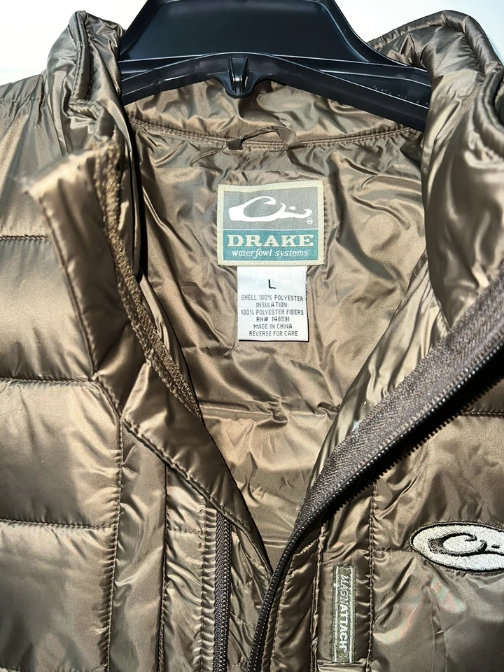 Drake Waterfowl LST Double Down Endurance Hybrid Liner Full Zip Max Five *LARGE* - Image 3 of 4
