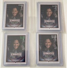 DECISION 2020 V.P. KAMALA HARRIS (4) ROOKIE CARD LOT-SP LIMITED RARE