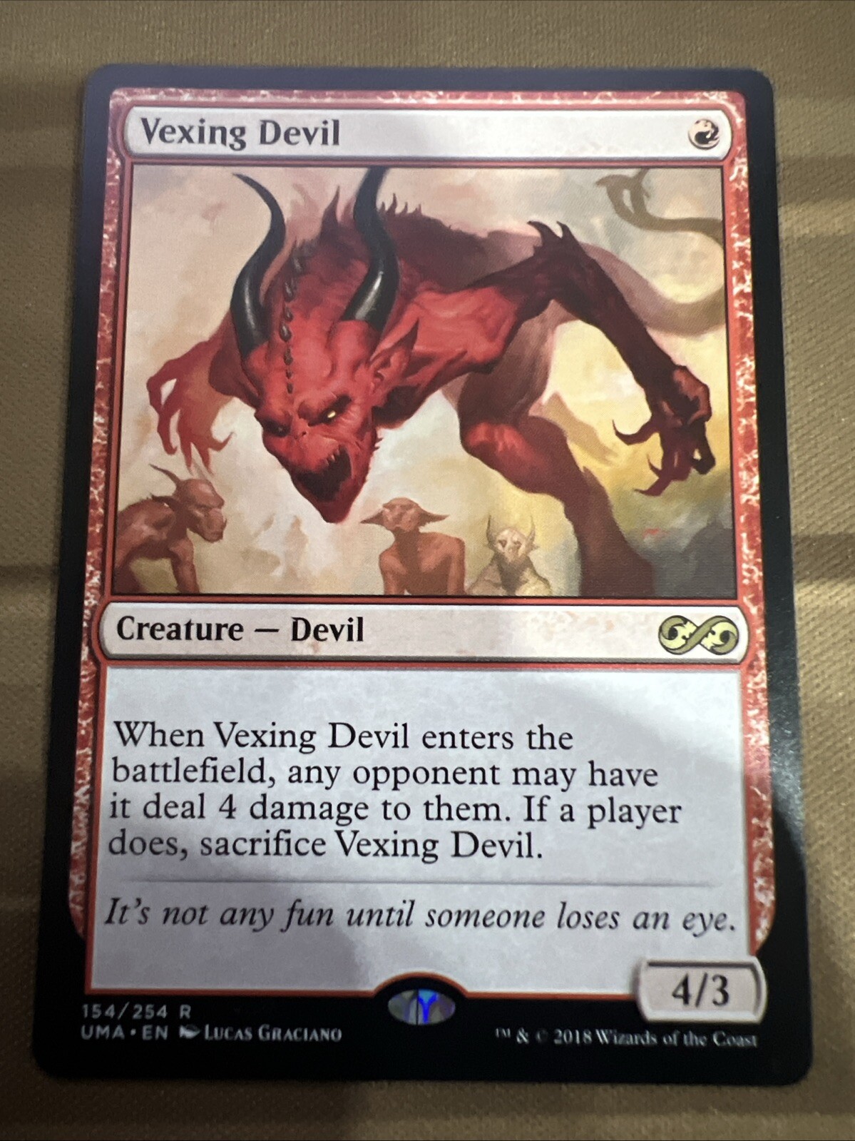Vexing Devil Ultimate Masters Regular