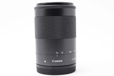 ✨MINT✨ Canon EF-M 55-200mm f/4.5-6.3 IS STM Lens Black ✨MINT✨ Canon EF-M 55-200mm f/4.5-6.3 IS STM Lens Black