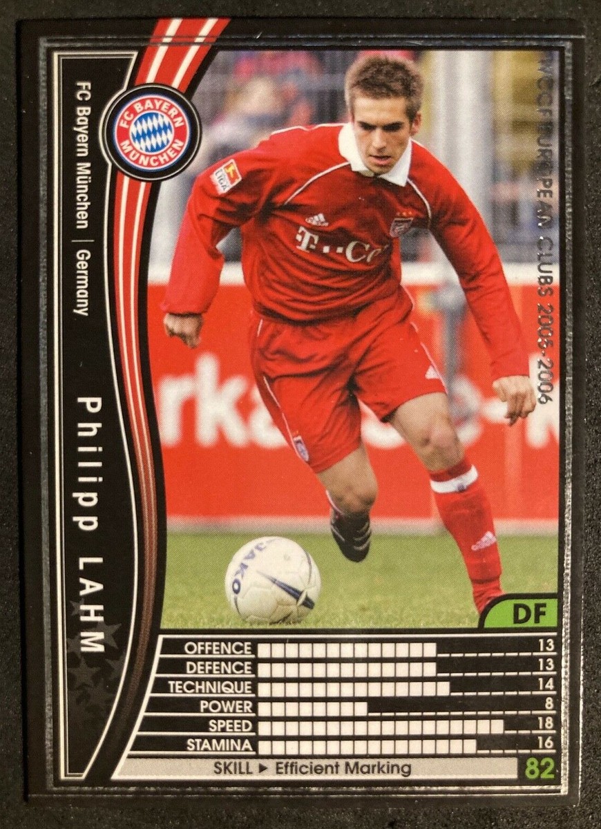 2005-06 Panini SEGA WCCF # 132 Philipp Lahm Bayern Munich rookie