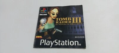 Notice du Jeu Sony Playstation 1 PS1 Tomb Raider III les aventures de Lara Croft - Photo 1/3