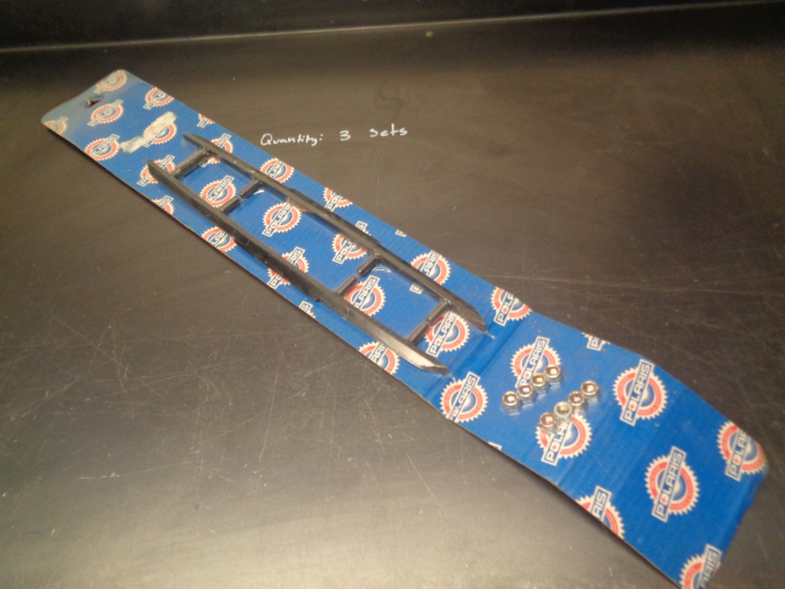 POLARIS SNOWMOBILE SLED SKI SKIS WEARBARS WEAR BARS CARBIDES MOUNTS