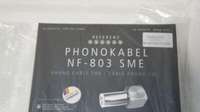 Inakustik NF-803 SME DIN Phono cable (1.5m) Used Working From