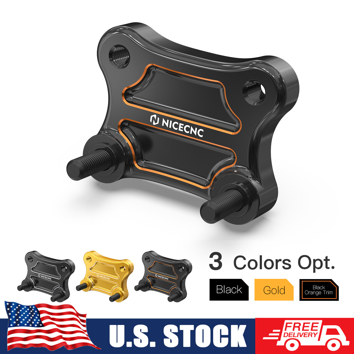 Handlebar Riser Pull Back Plate for Harley Street Glide Special