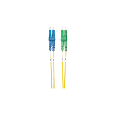 Lc Lc Apc Os1 Os2 Single Mode Fibre Optic Duplex Cable Yellow | eBay ...