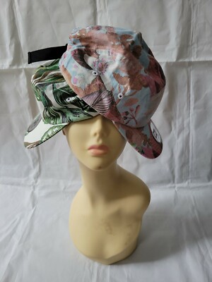 Sample Hat lot of 2 ERA FLORAL FITTED BASEBALL HAT  