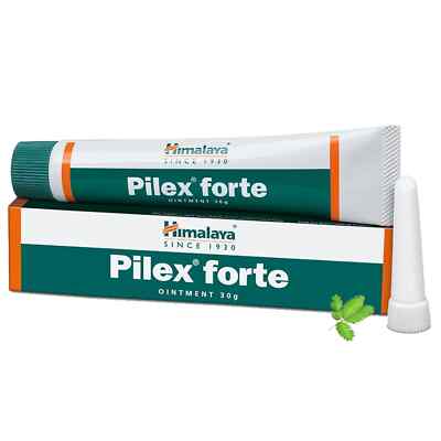 Himalaya Pilex Forte Salbe 30 g zur Linderung von Hämorrhoiden (1er Pack).