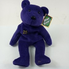 Salvino's Ty Beanie Babies Baby Bamm Beano's Mark McGwire Bear 25 Plush 1998