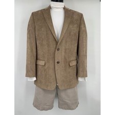 Lauren Ralph Lauren Vintage Tan Corduroy Men's Blazer Size 44L