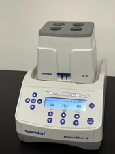 Eppendorf 5382 ThermoMixer C mixer shaker with 50ml tube block