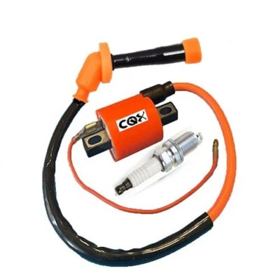 Ignition Coil Spark Plug For Suzuki DRZ400 DRZ400E DRZ400S DRZ400SM 2000-2019 - Image 1 of 3