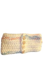 Hand crocheted headband ear warmer for women