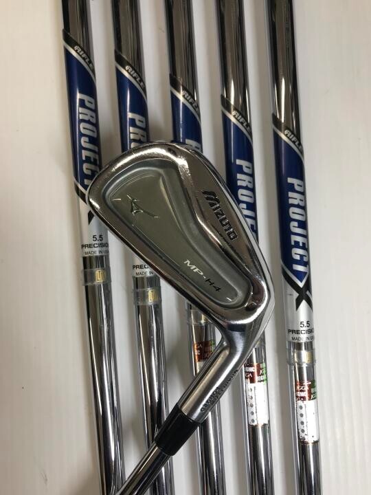 MIZUNO - 値下げ【美品】ミズノ MP-H4 中空アイアン　5-P  6本セット Mizuno MP H4 Irons #5-9.P(6Clubs)/PROJECT/Flex:5.5/Iron set