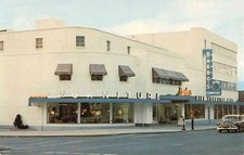 Stoneham Massachusetts Barbos Inc Street View cartolina d'epoca K52771