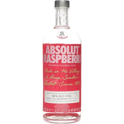 Absolut Raspberry 1 Liter 38 % Vol.