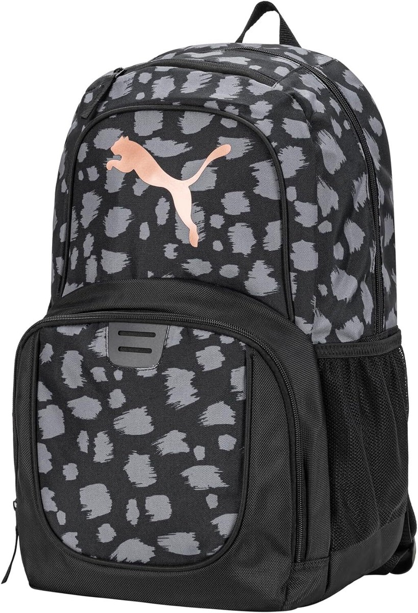 PUMA Evercat Contender-Backpack, Rose Gold Cheetah, One Size