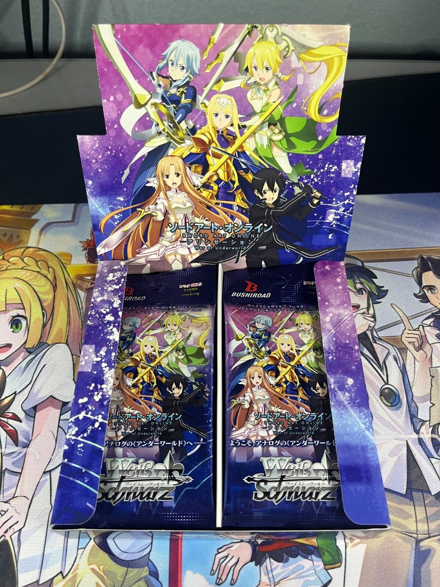 sword art online -alicization- vol.2 booster box Amazon.com: Bandai (BANDAI) UNION ARENA Booster Pack, Sword Art Online Vol.2  [EX08BT] (Box) 16 Packs : Toys & Games main image 1