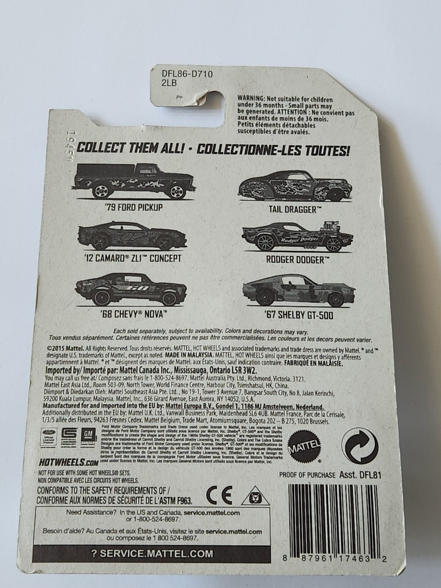 2015 HOT WHEELS TAIL DRAGGER | eBay