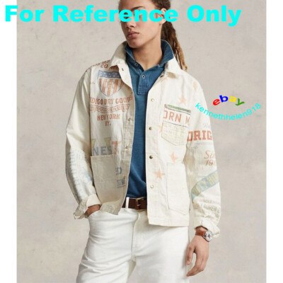 ralph lauren country jacket Ｍ Vintage Ralph Lauren Polo Country Denim Jacket 1990s Men's