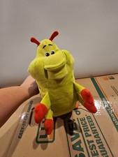 Disney Store Pixar A Bug's Life HEIMLICH Caterpillar 10" Plush Stuffed Toy