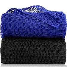 Authentic African Exfoliating Net Body Scrub - Real African Bath Sponge - Lon...