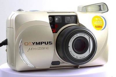 [ALL WORKS] Olympus mju Stylus Zoom 140 Point & Shoot 35mm Film Camera Japan 118