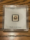 1 gram Geiger Edelmetalle  .999 Silver Bar in Assay w/ Really Cool Toning
