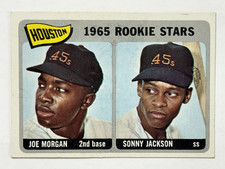 1965 Topps - 1965 Rookie Stars Joe Morgan, Sonny Jackson #16 (RC) EX